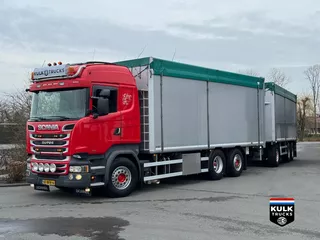 Scania R 520 6X2/4 ** WALKING FLOOR COMBINATION NEW CONDITION! / 92 M3