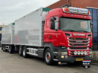 Scania R 520 6X2/4 ** WALKING FLOOR COMBINATION NEW CONDITION! / 92 M3