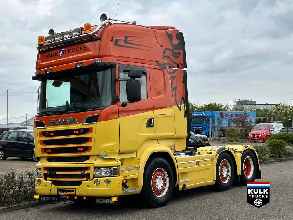 Scania R 520 6X2/4 / RETARDER / KING HYDRAILICS / SHOW TRUCK / CONCOURSTAAT